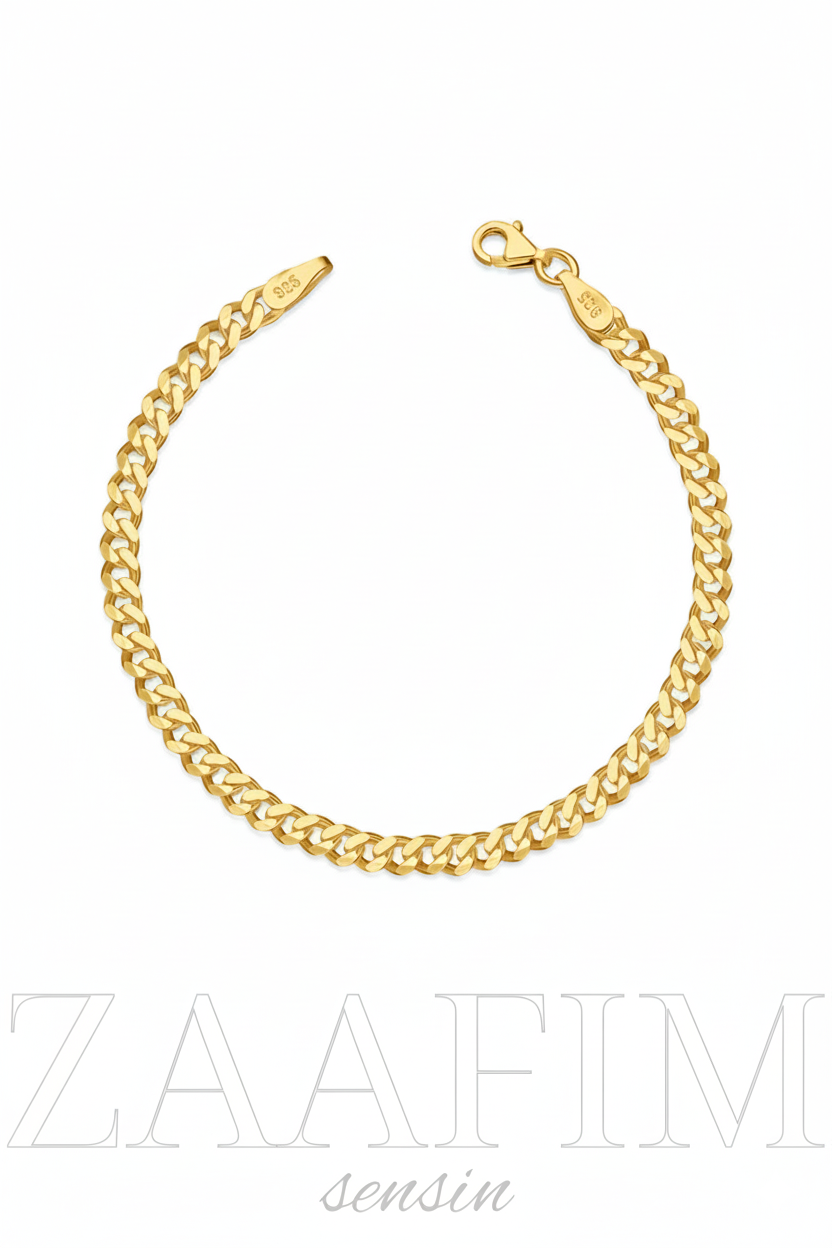 925 Ayar Gümüş Gurmet Erkek Bileklik